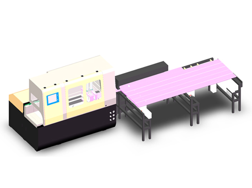 全自动上料、下料自动化切割机SDY-QF-V